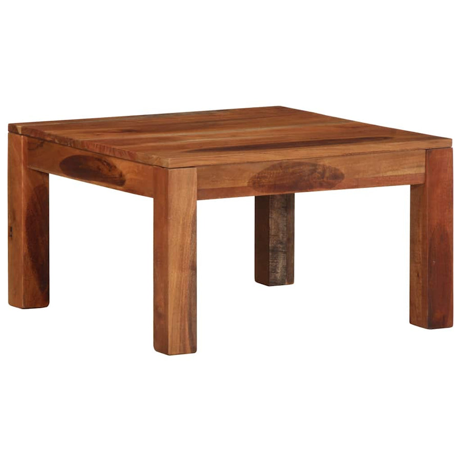 Salontafel 60X60X35 Cm Massief Acaciahout