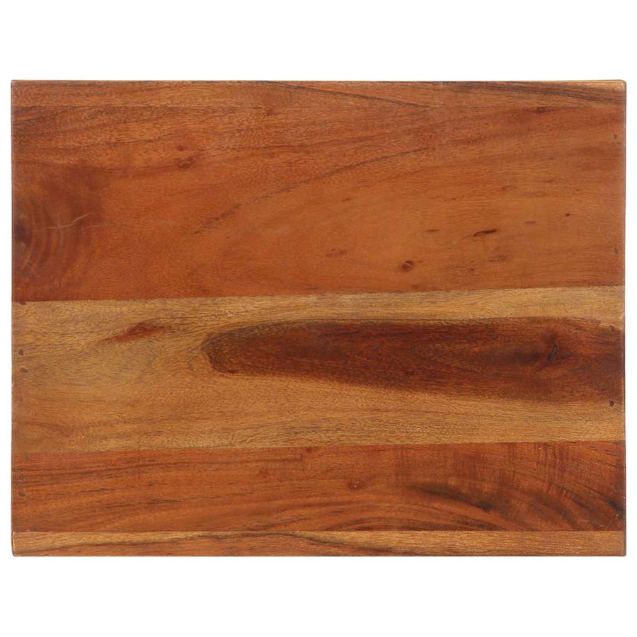 Bijzettafel 37x29x40 cm massief acaciahout