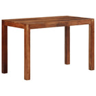 Eettafel 120x60x76 cm massief acaciahout