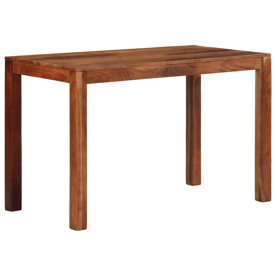 Eettafel 120x60x76 cm massief acaciahout