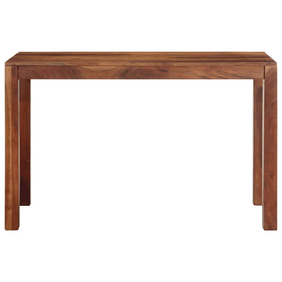 Eettafel 120x60x76 cm massief acaciahout