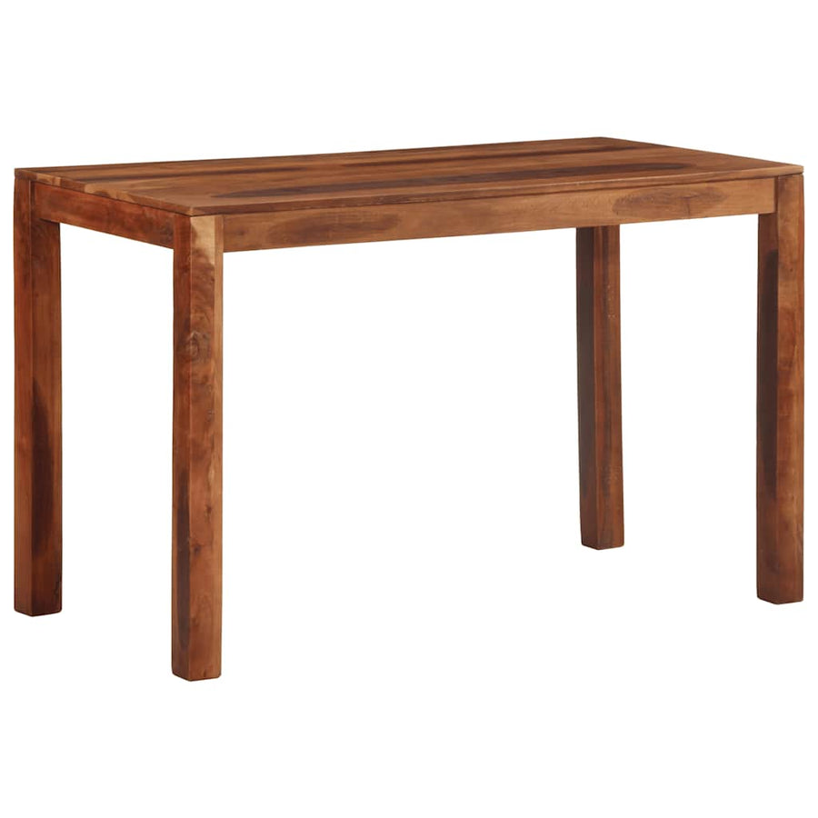 Eettafel 120x60x76 cm massief acaciahout