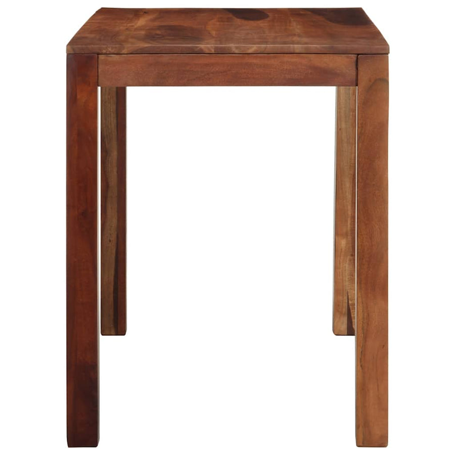 Eettafel 120x60x76 cm massief acaciahout