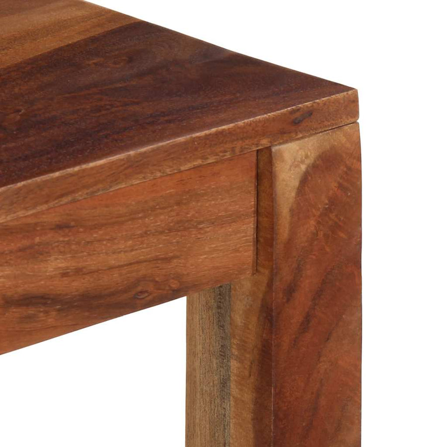 Eettafel 120x60x76 cm massief acaciahout