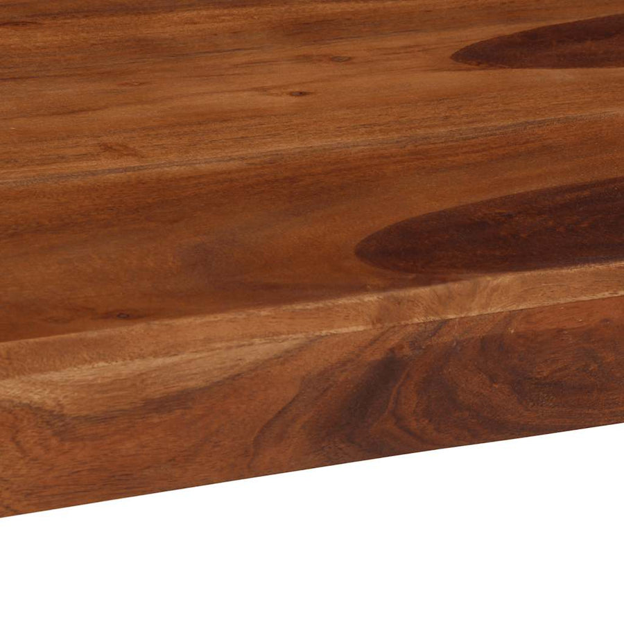 Eettafel 120x60x76 cm massief acaciahout