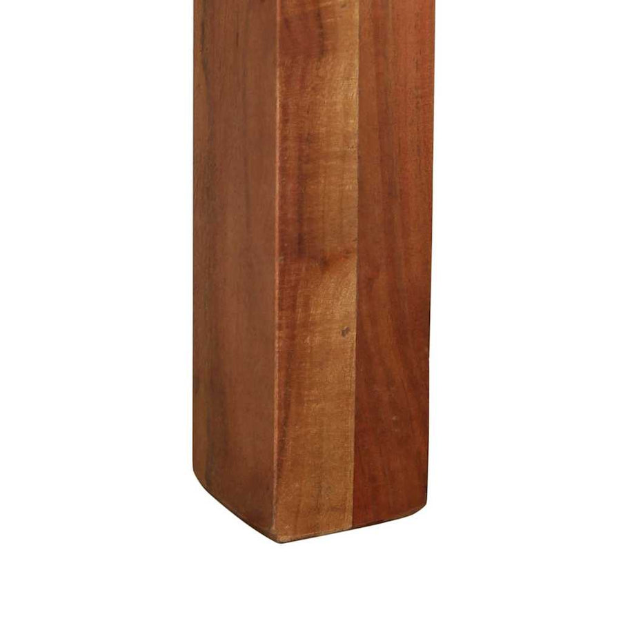 Eettafel 120x60x76 cm massief acaciahout