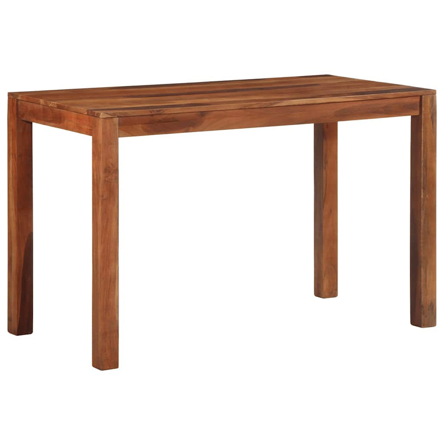 Eettafel 120x60x76 cm massief acaciahout