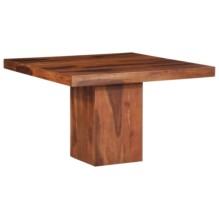 Eettafel 120x120x77 cm massief acaciahout
