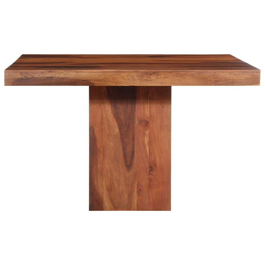 Eettafel 120x120x77 cm massief acaciahout