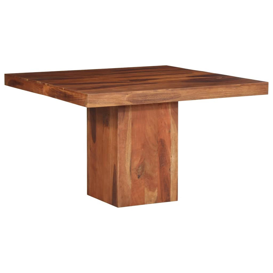Eettafel 120x120x77 cm massief acaciahout