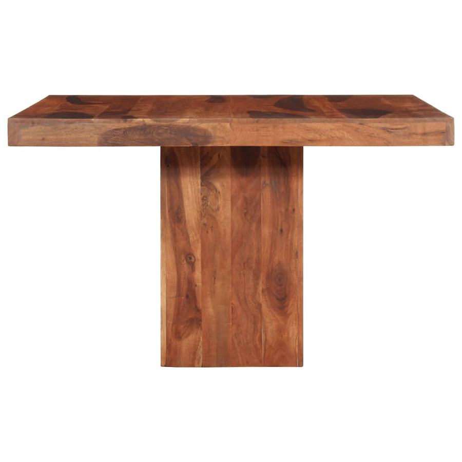 Eettafel 120x120x77 cm massief acaciahout