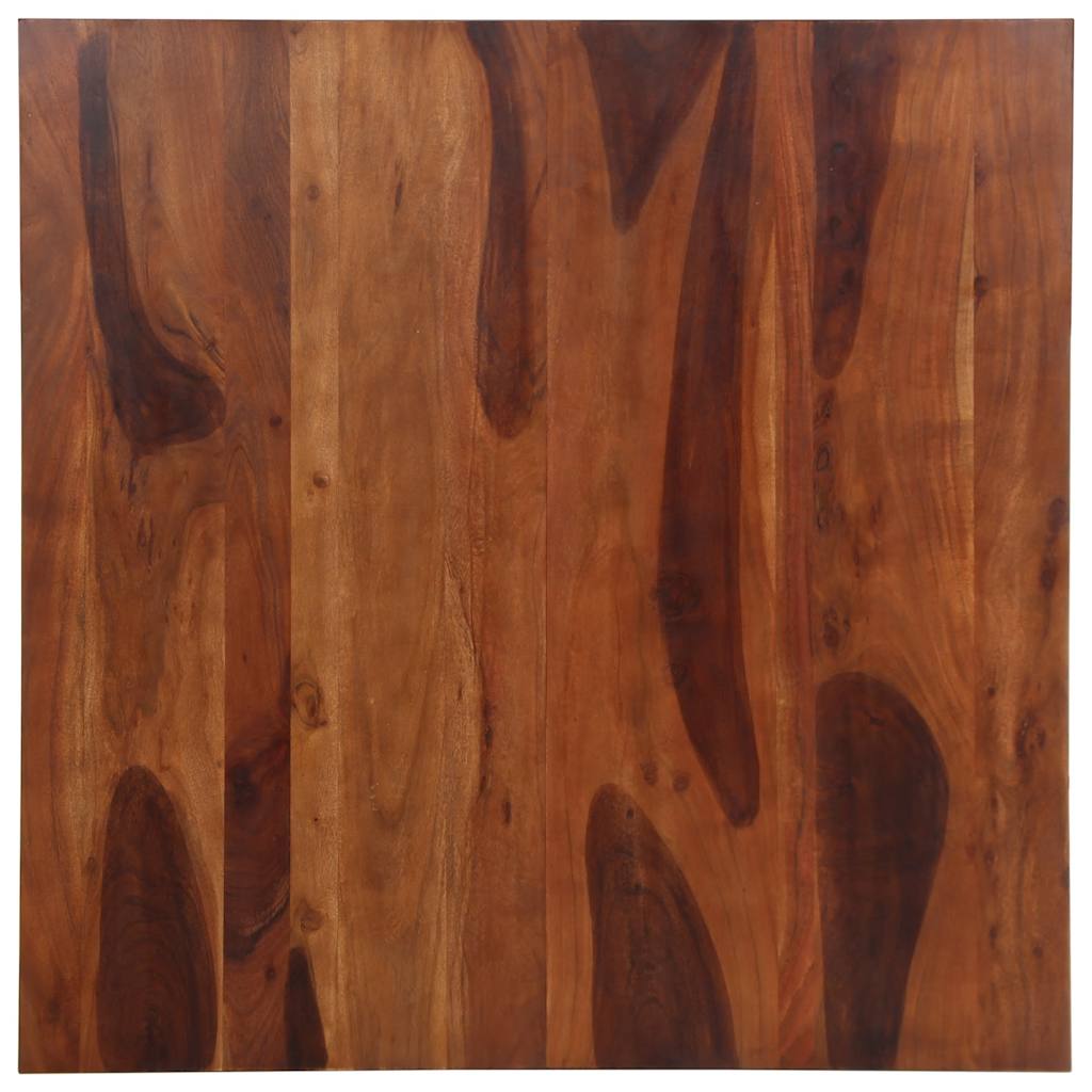 Eettafel 120x120x77 cm massief acaciahout
