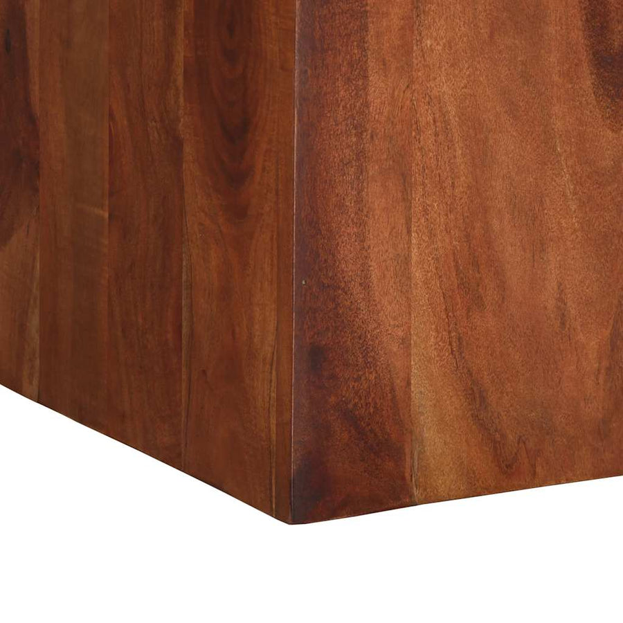 Eettafel 120x120x77 cm massief acaciahout