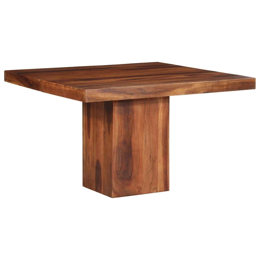 Eettafel 120x120x77 cm massief acaciahout