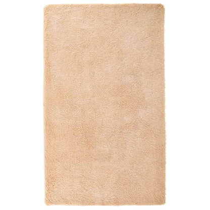Hoogpolig vloerkleed NAVARRA 60x100 cm polyester beige