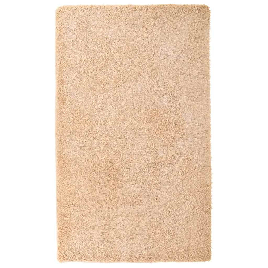 Hoogpolig vloerkleed NAVARRA 60x100 cm polyester beige