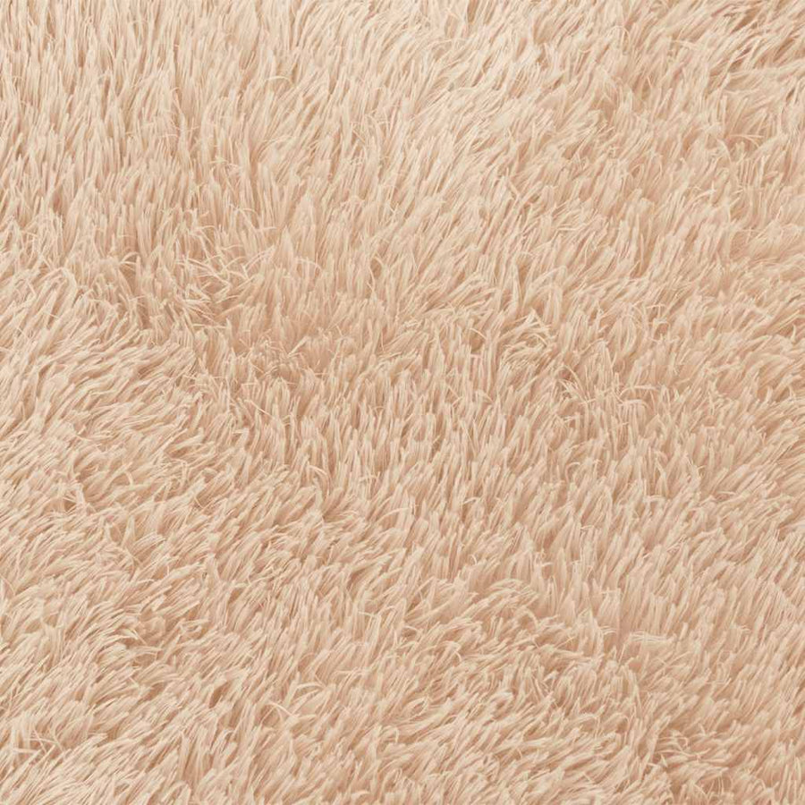 Hoogpolig vloerkleed NAVARRA 60x100 cm polyester beige