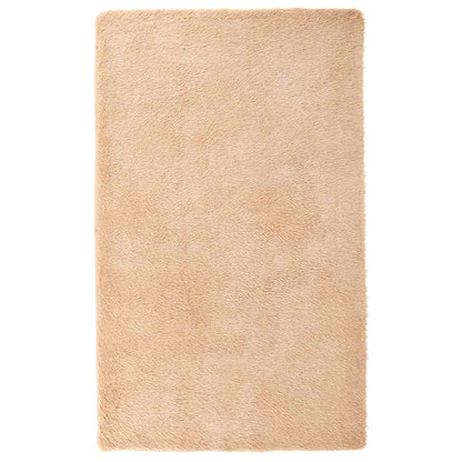 Hoogpolig vloerkleed NAVARRA 80x150 cm polyester beige