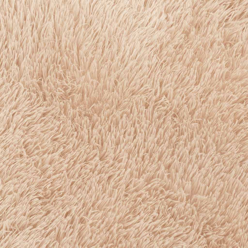 Hoogpolig vloerkleed NAVARRA 80x150 cm polyester beige