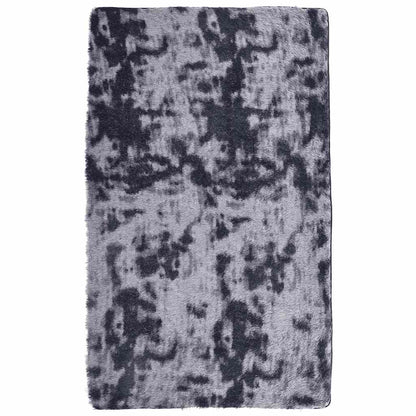 Hoogpolig vloerkleed NAVARRA 80x150 cm polyester donkergrijs