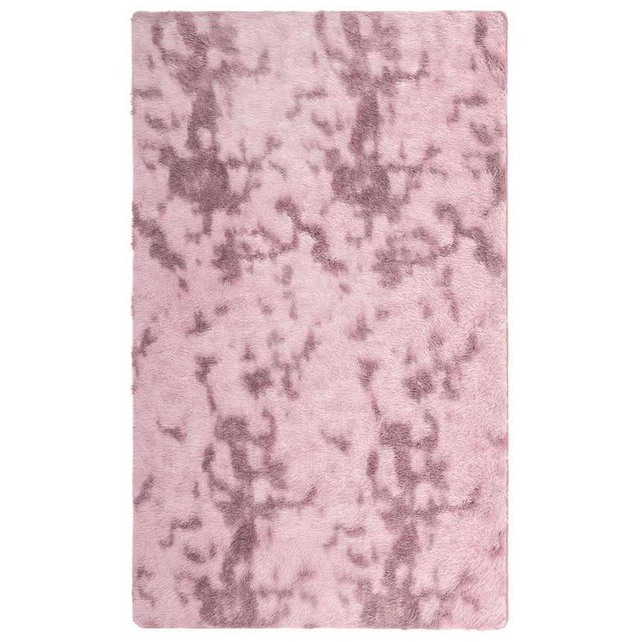 Hoogpolig vloerkleed NAVARRA 80x150 cm polyester stoffig roze
