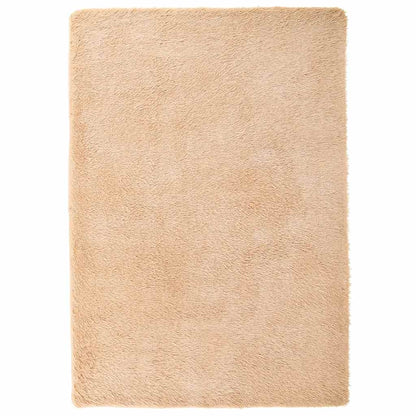 Hoogpolig vloerkleed NAVARRA 120x170 cm polyester beige