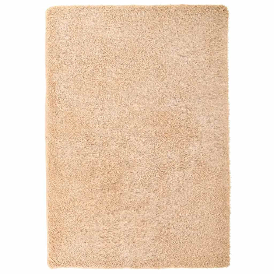 Hoogpolig vloerkleed NAVARRA 120x170 cm polyester beige