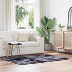 High-pile rug NAVARRA 120x170 cm polyester dark grey