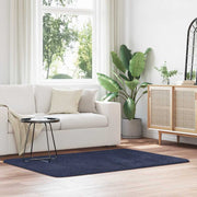 Vloerkleed NAVARRA 120x170 cm marineblauw polyester