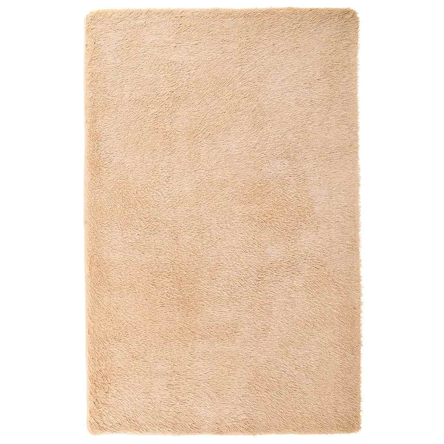 Hoogpolig vloerkleed NAVARRA 130x200 cm polyester beige