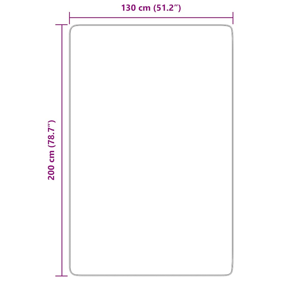 Hoogpolig vloerkleed NAVARRA 130x200 cm polyester crèmekleurig