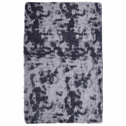 Hoogpolig vloerkleed NAVARRA 130x200 cm polyester donkergrijs