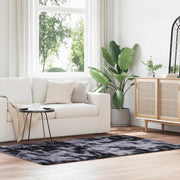 Vloerkleed 130x200 cm polyester donkergrijs