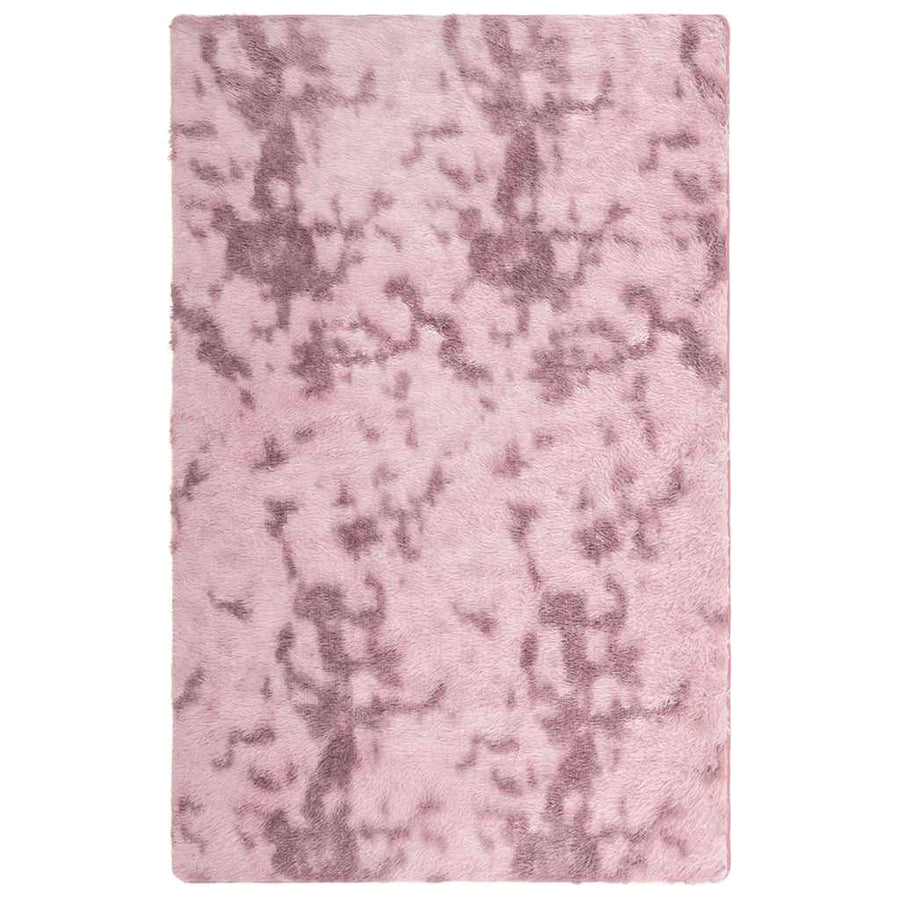 Hoogpolig vloerkleed NAVARRA 130x200 cm polyester stoffig roze