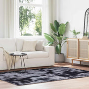 Vloerkleed 160x230 cm polyester donkergrijs