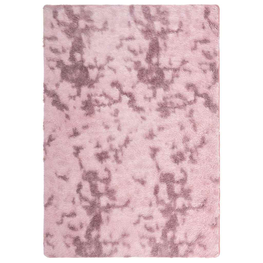 Hoogpolig vloerkleed NAVARRA 160x230 cm polyester stoffig roze