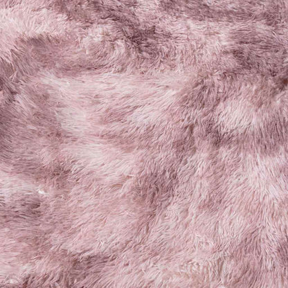 Hoogpolig vloerkleed NAVARRA 160x230 cm polyester stoffig roze
