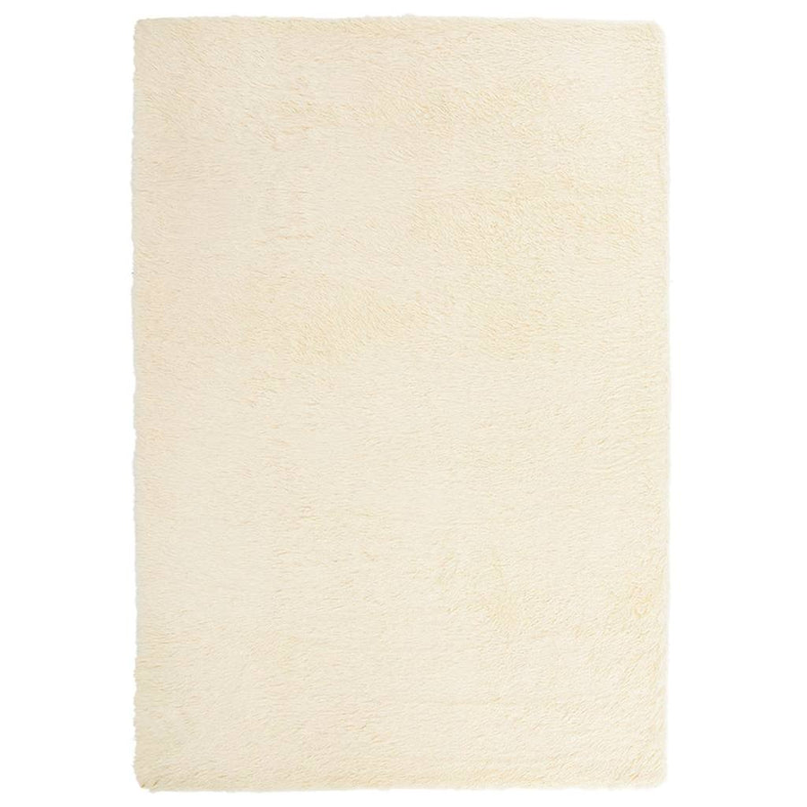 Hoogpolig vloerkleed NAVARRA 200x290 cm polyester crèmekleurig