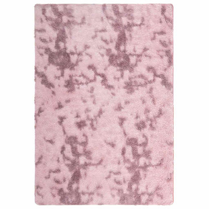 Hoogpolig vloerkleed NAVARRA 200x290 cm polyester stoffig roze