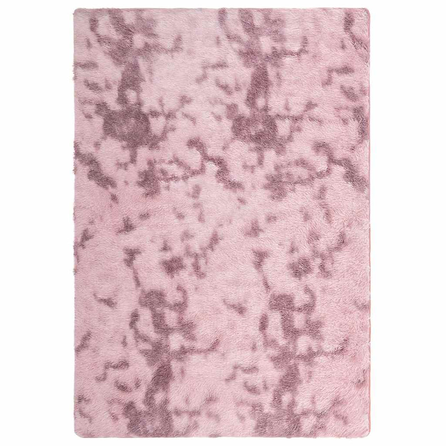 Hoogpolig vloerkleed NAVARRA 200x290 cm polyester stoffig roze