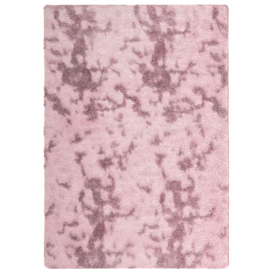 Hoogpolig vloerkleed NAVARRA 240x340 cm polyester stoffig roze