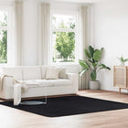 NAVARRA high-pile rug 240x240 cm polyester black