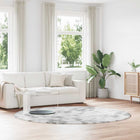 Shaggy rug NAVARRA 240x240 cm polyester light grey