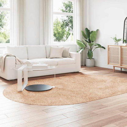 Hoogpolig vloerkleed NAVARRA 300x200 cm polyester beige