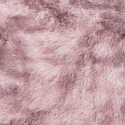 Hoogpolig vloerkleed NAVARRA 300x200 cm polyester stoffig roze