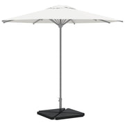 Parasolvoetplaten 4 stuks graniet zwart 14 kg
