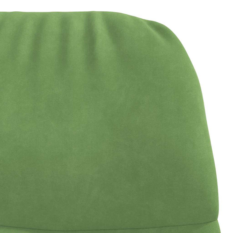 Relaxstoel fluweel lichtgroen