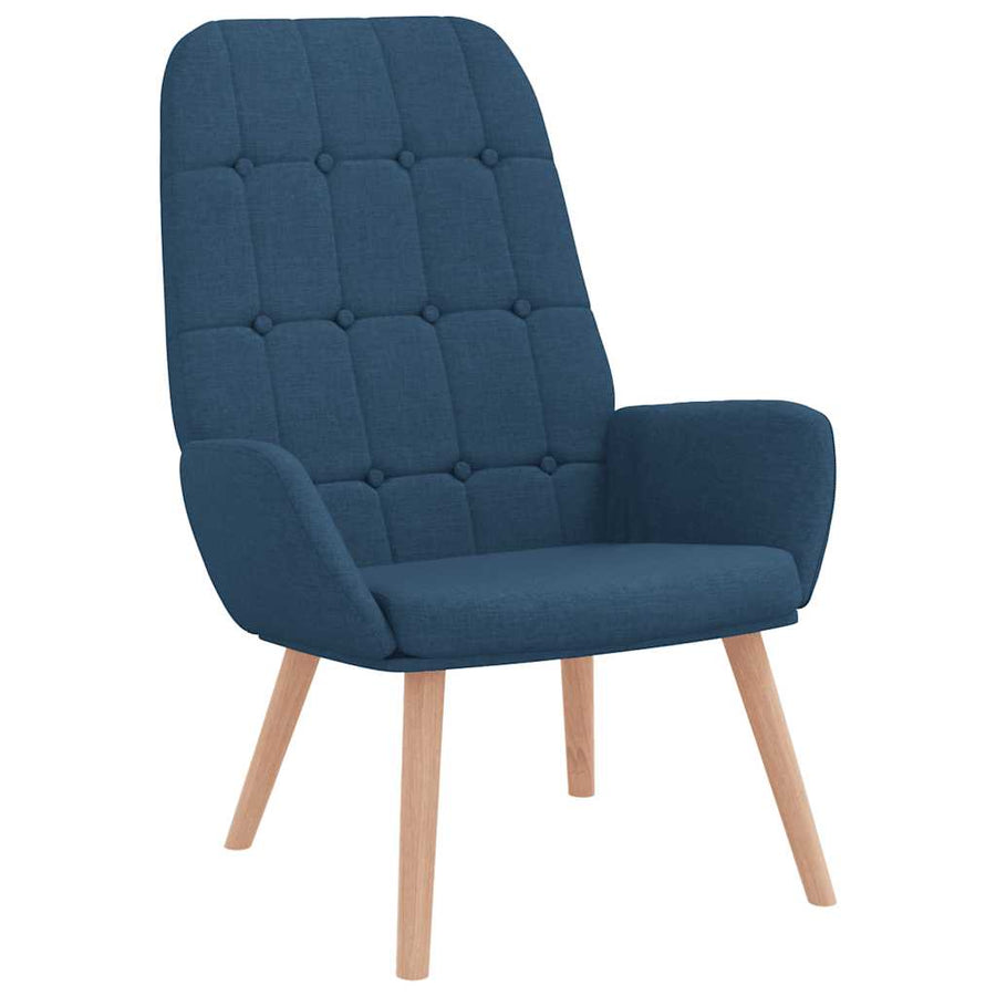 Relaxstoel Stof 1 Blauw