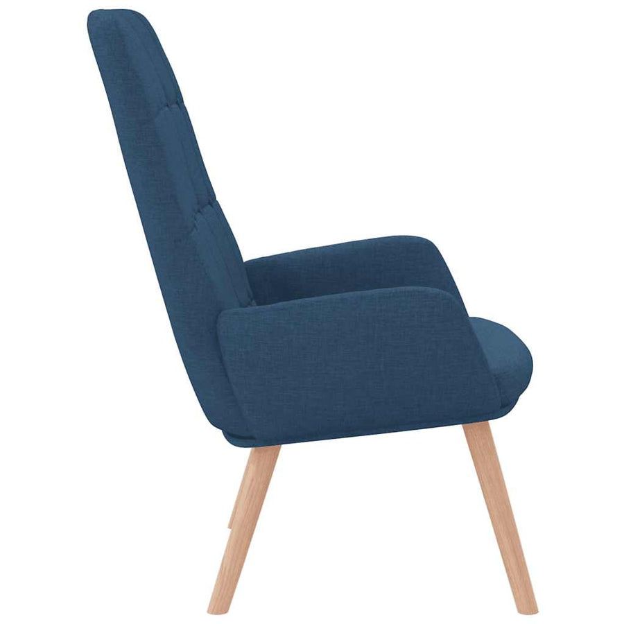 Relaxstoel Stof 1 Blauw