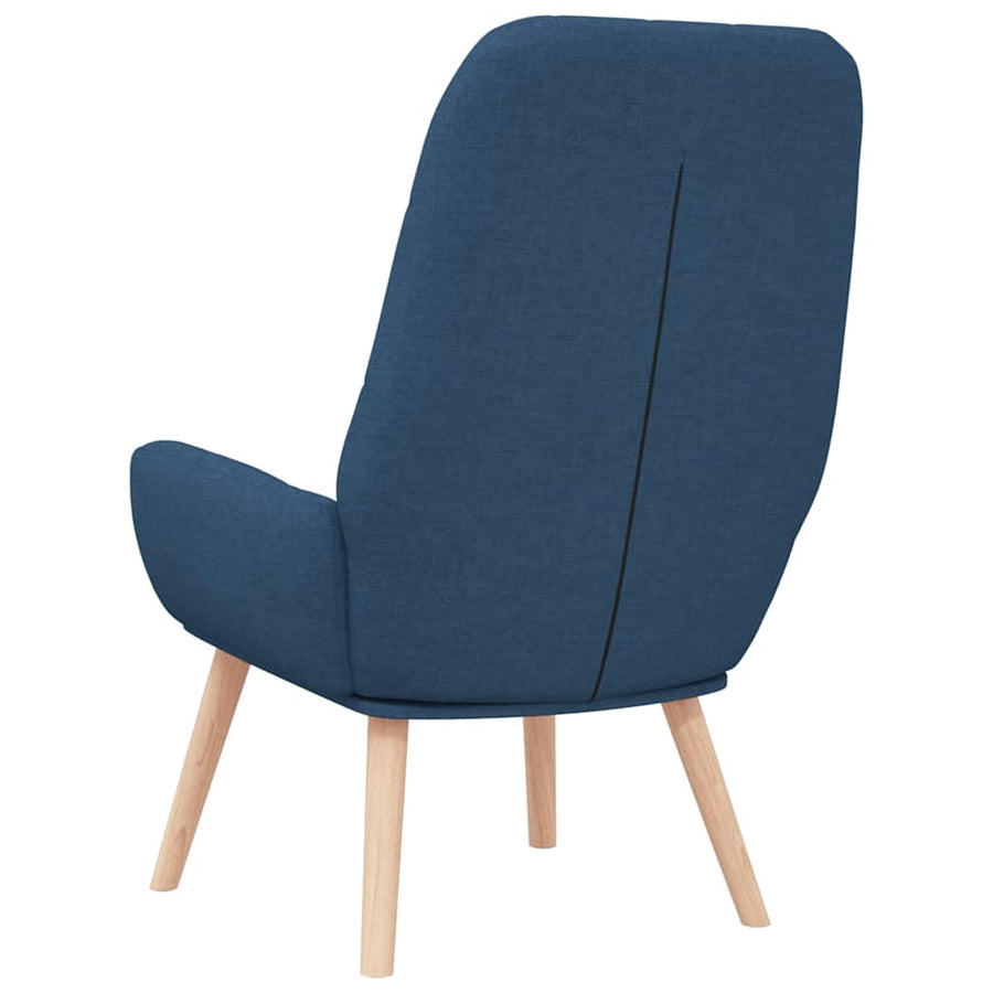 Relaxstoel Stof 1 Blauw